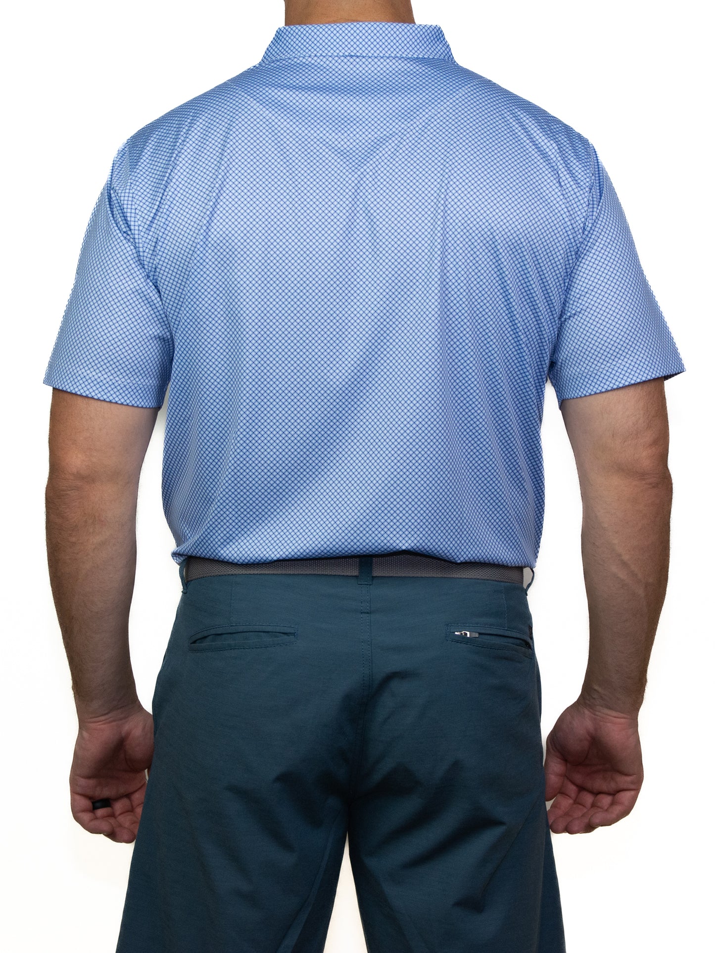 Birdman Polo - Blue Plaid