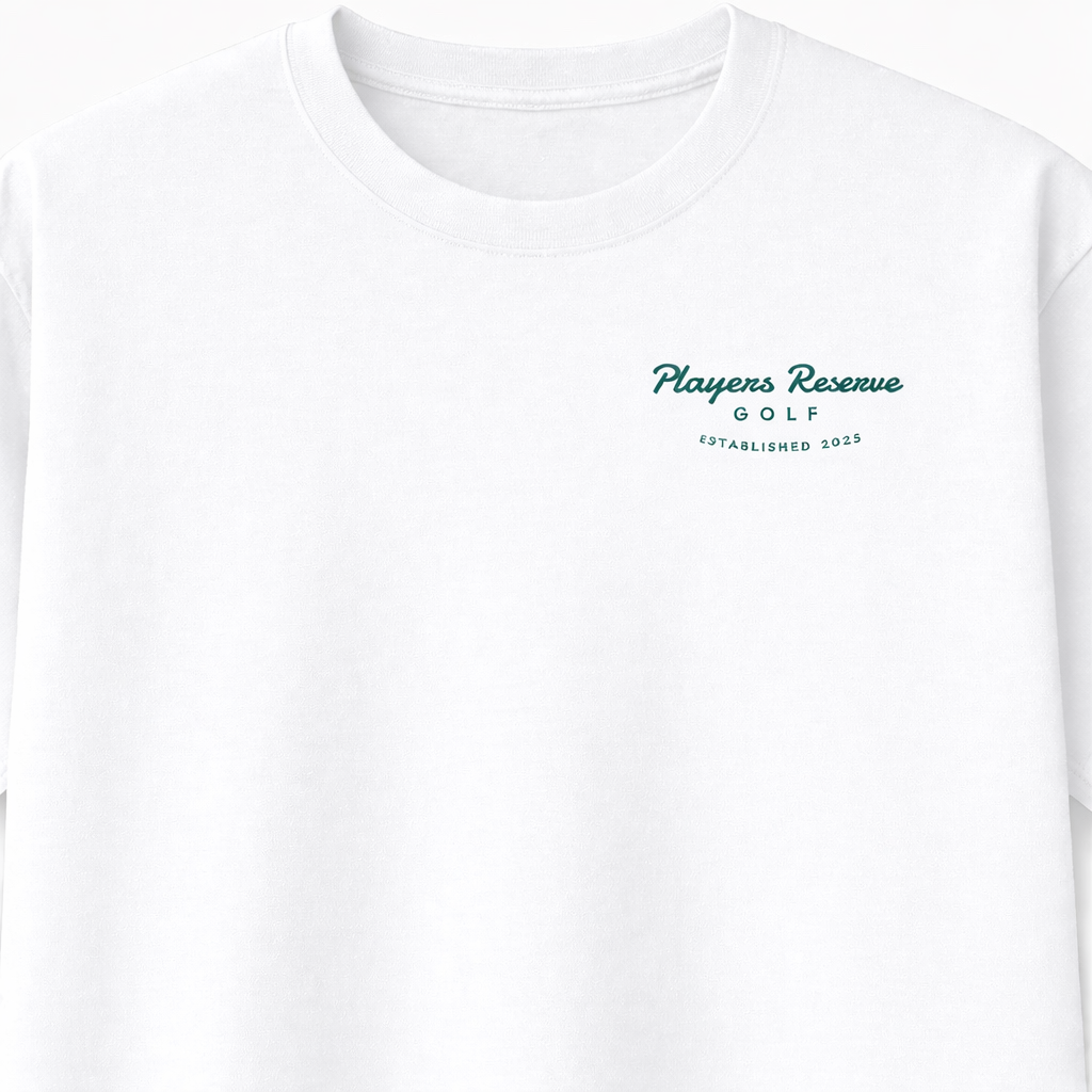 Floral T - White