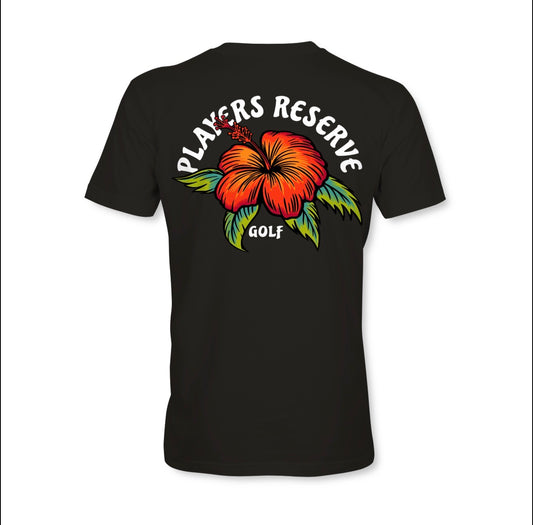 Floral T - Black