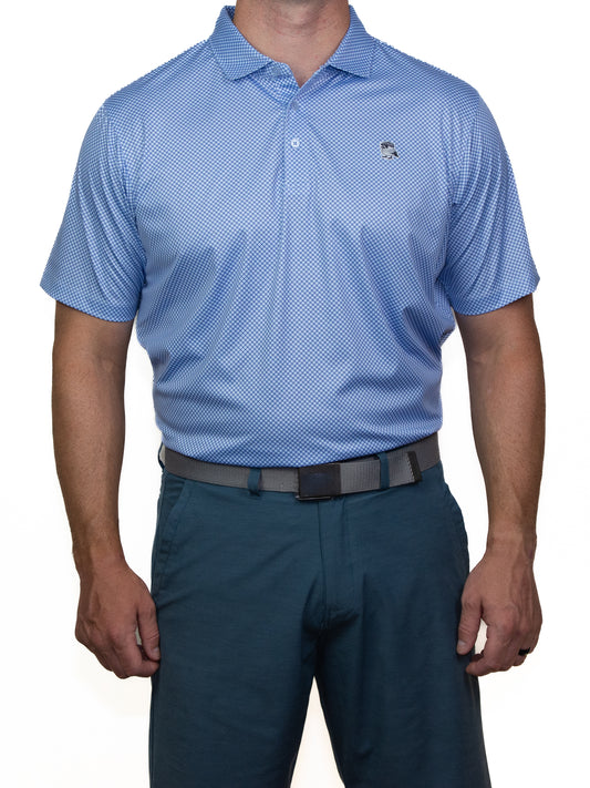 Birdman Polo - Blue Plaid