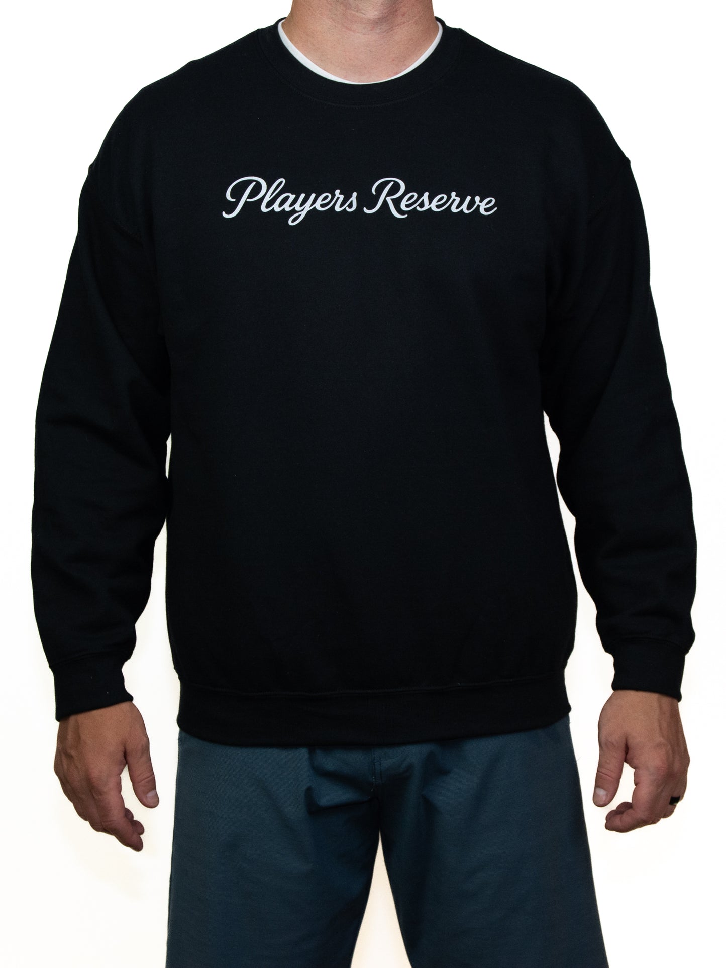 Crewneck - Script - Black