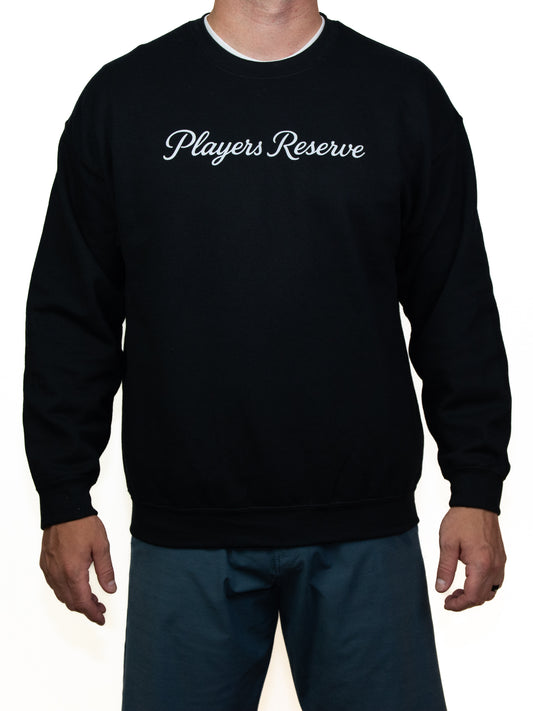Crewneck - Script - Black