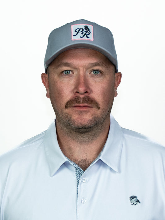 Logo Rope Hat - Gray/Pink/Navy