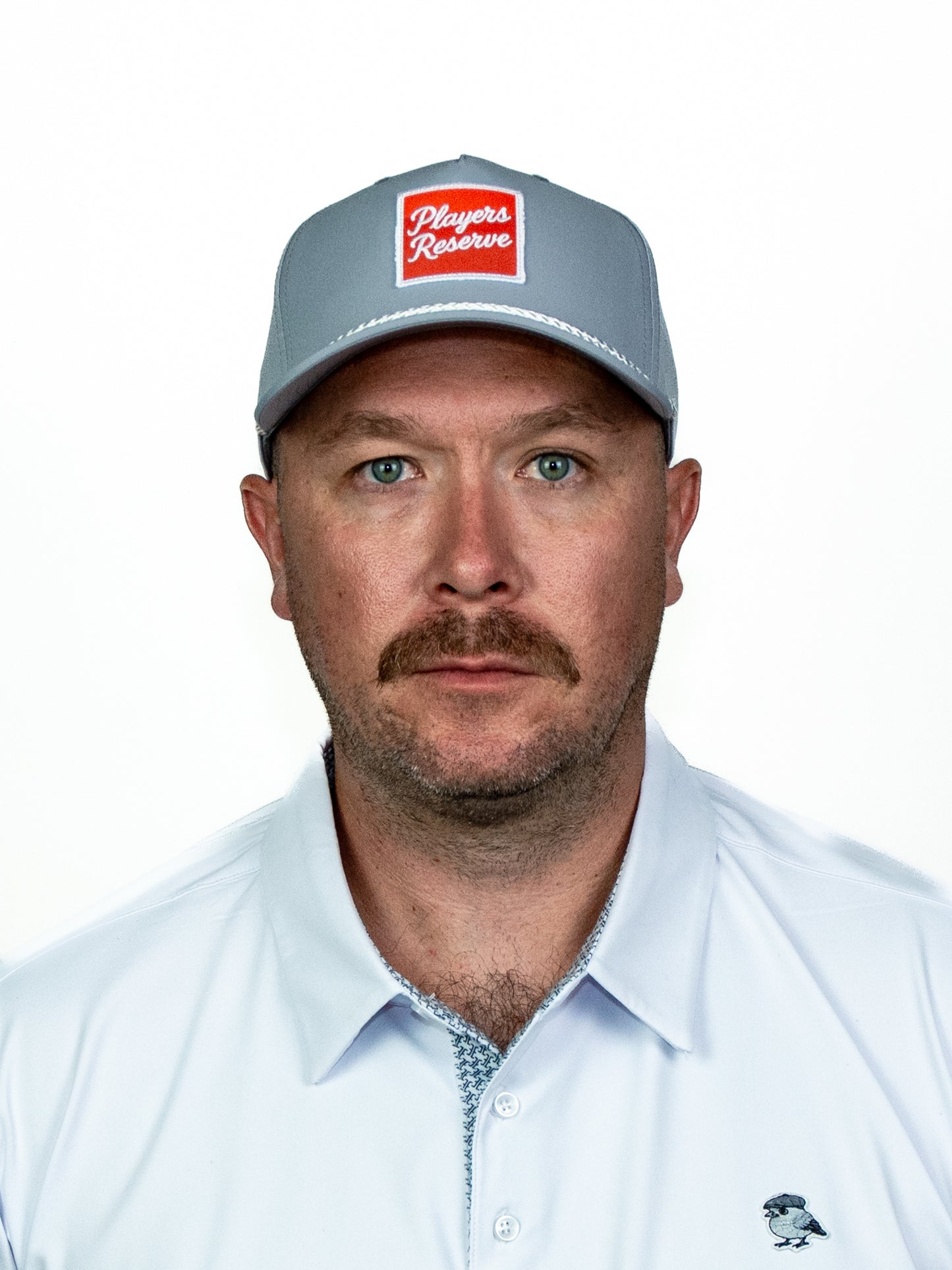 Script Rope Hat - Gray/Orange