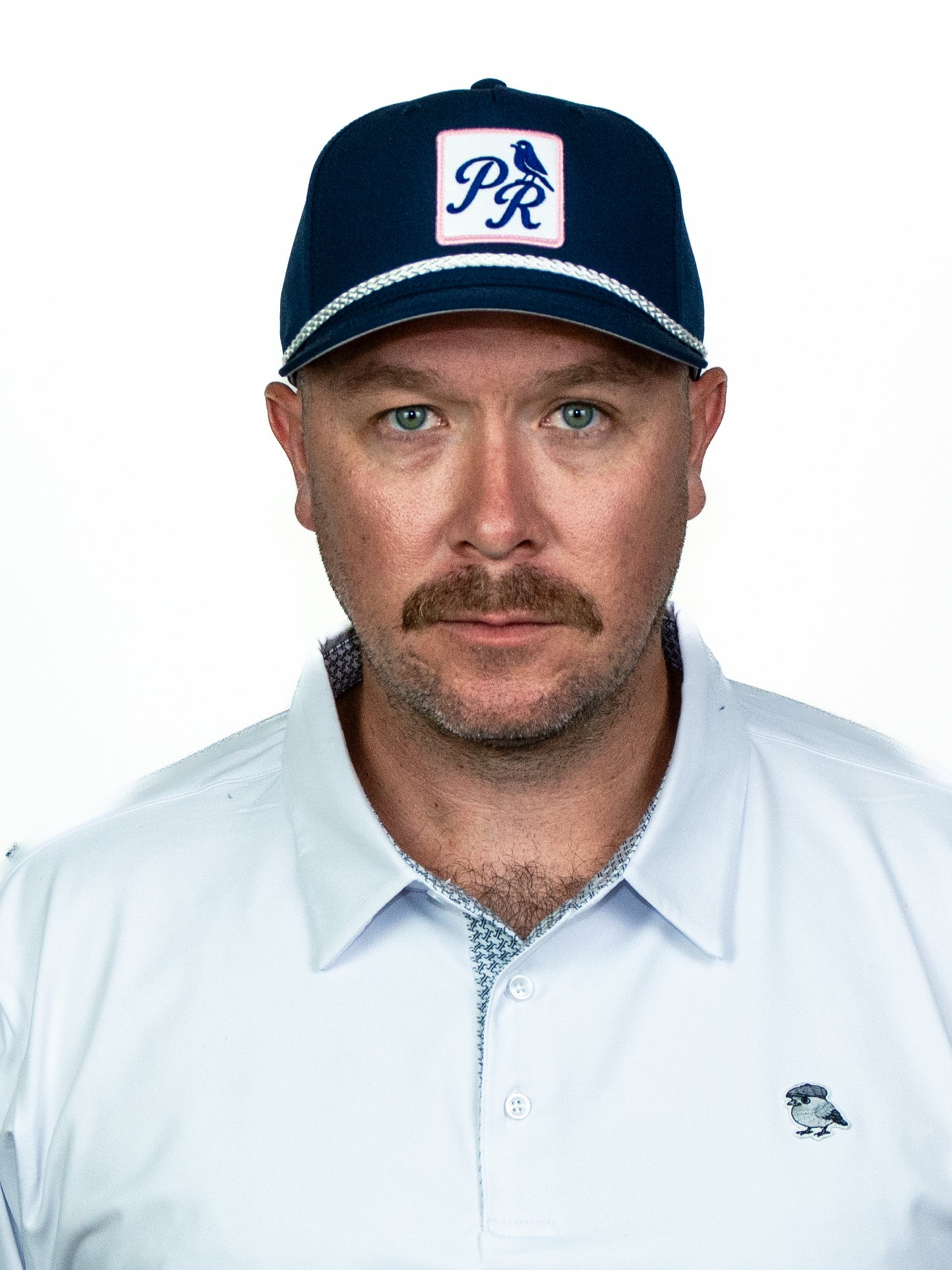 Logo Rope Hat - Navy/Pink/White