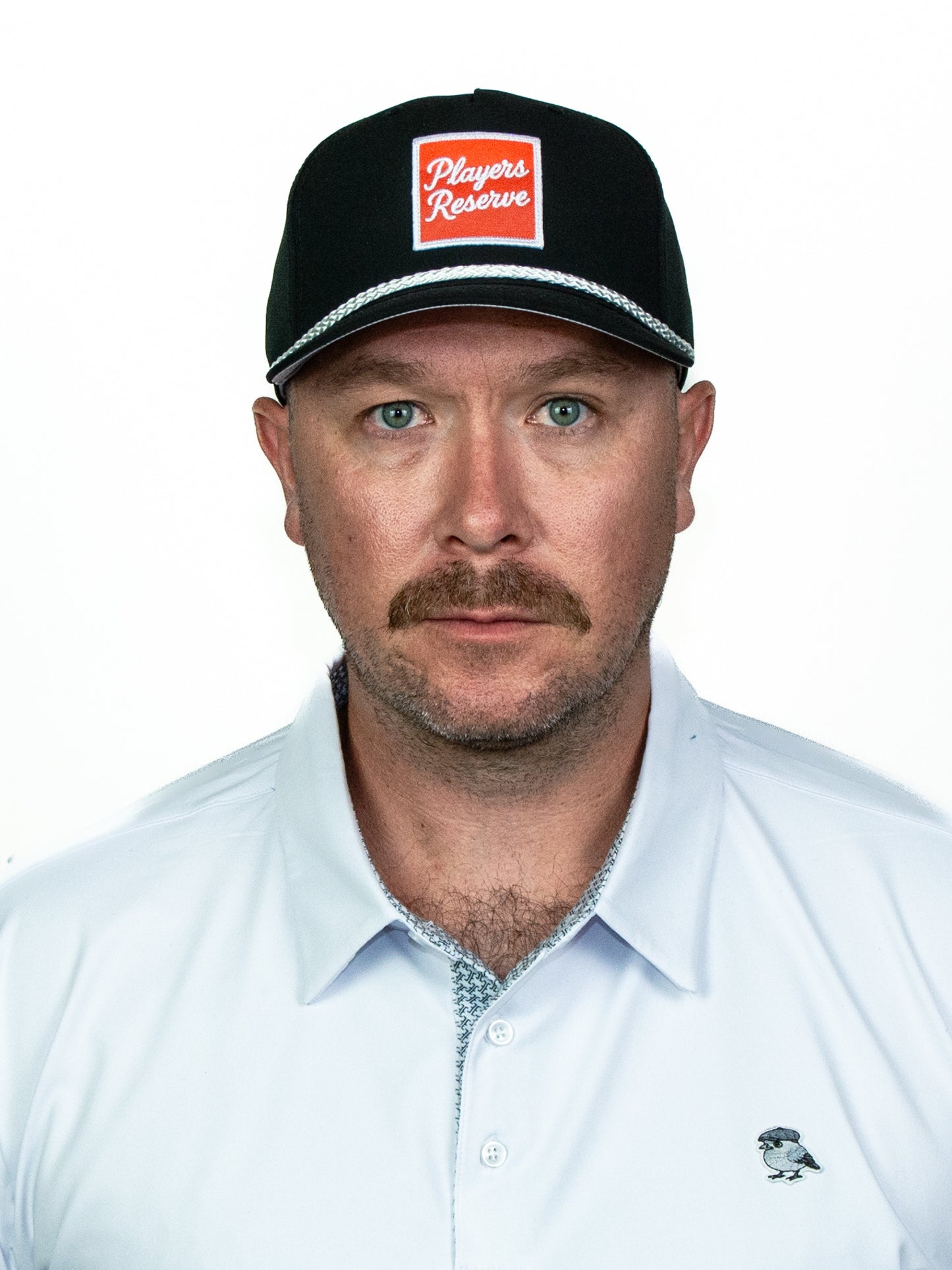 Script Rope Hat - Black/Orange